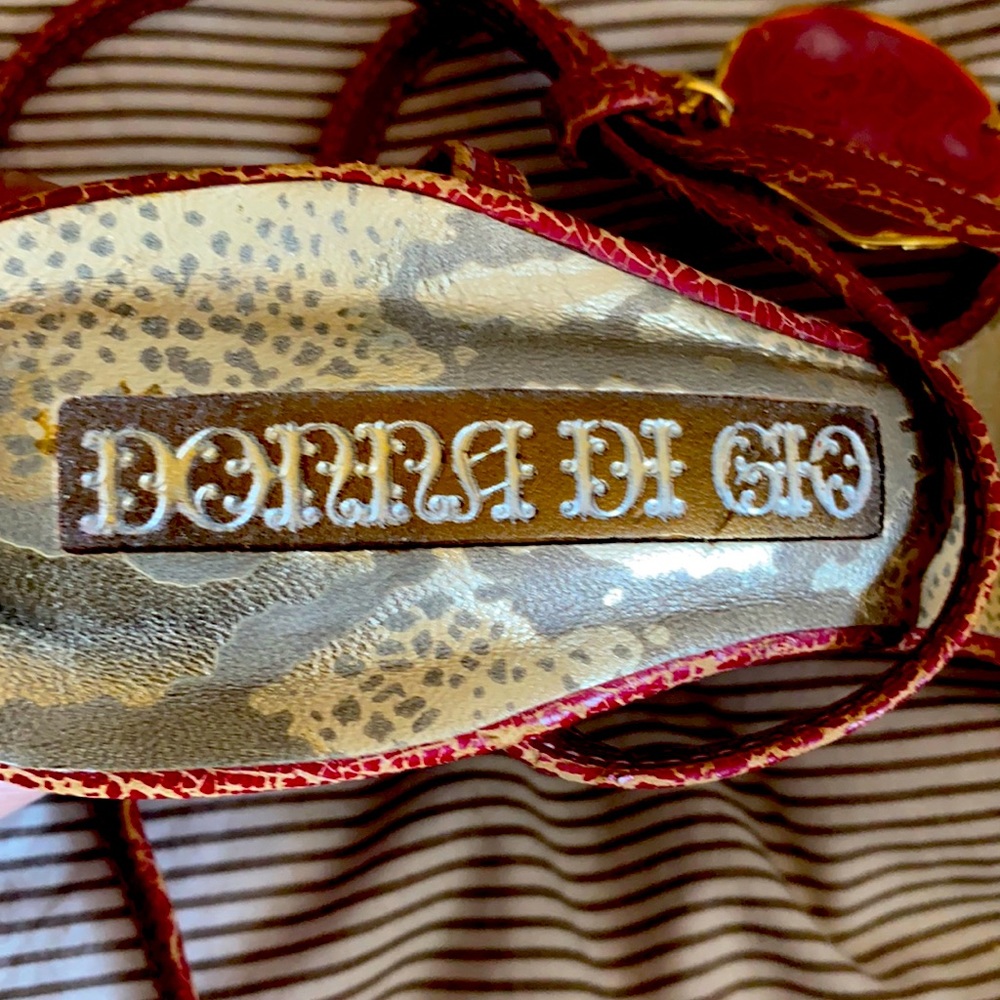 High heels sandals
